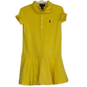 Polo by Ralph Lauren Bright Yellow Kids Polo Dress